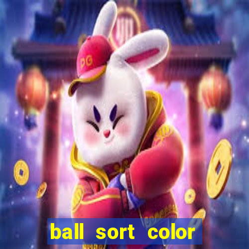 ball sort color water puzzle